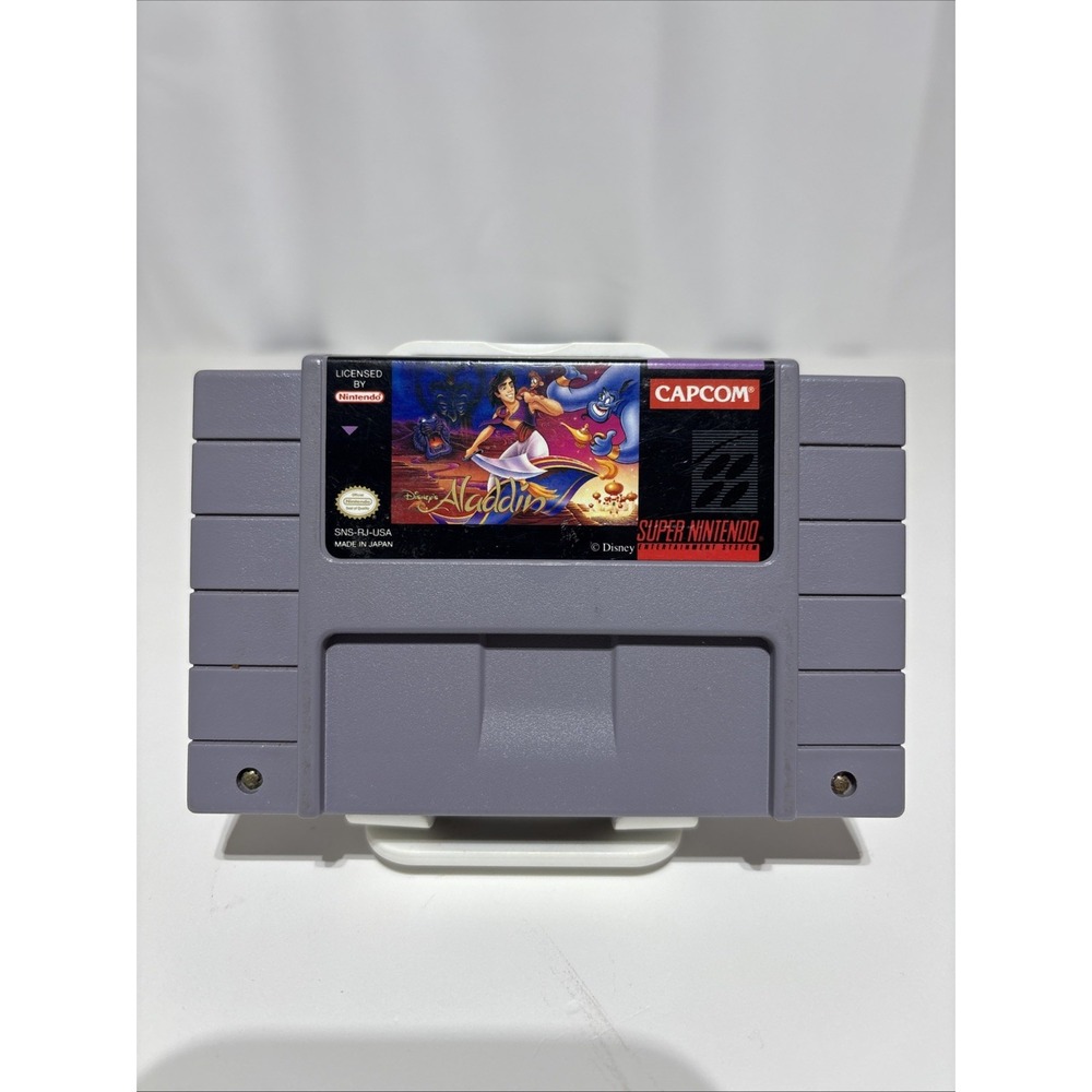 Disney's Aladdin Super Nintendo SNES 1993 Cartridge Only Tested‎ Works